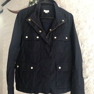 Dark navy utility jacket